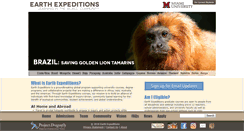Desktop Screenshot of earthexpeditions.org